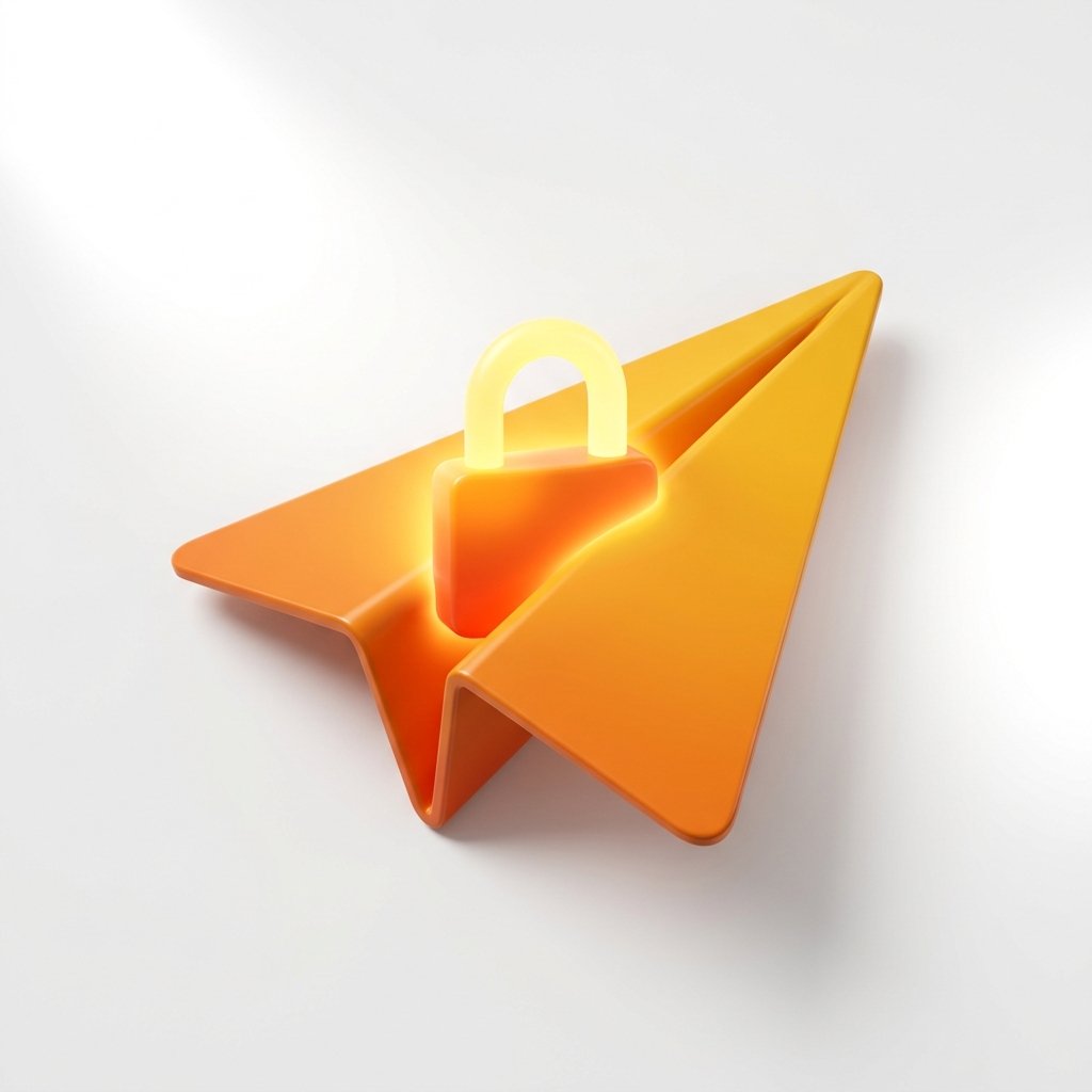 Telegram OTP Verification Icon